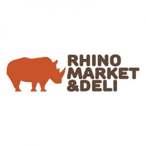 branding work and Logo Design for Rhino Deli & Market | Asterisk Creative